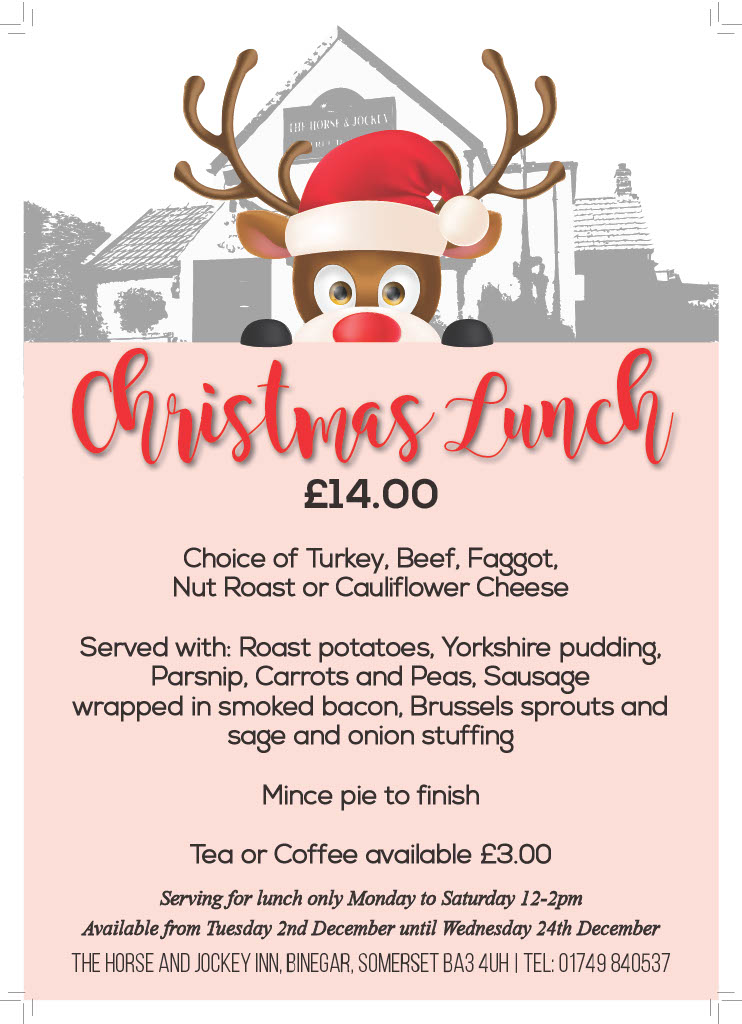 Christmas Lunch Menu 2025